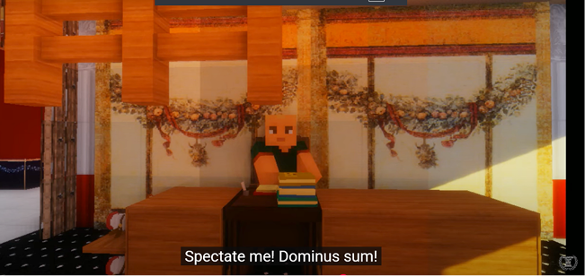 Persona Magister Craft, protagonista do canal DMC, no vídeo Domus Romana.